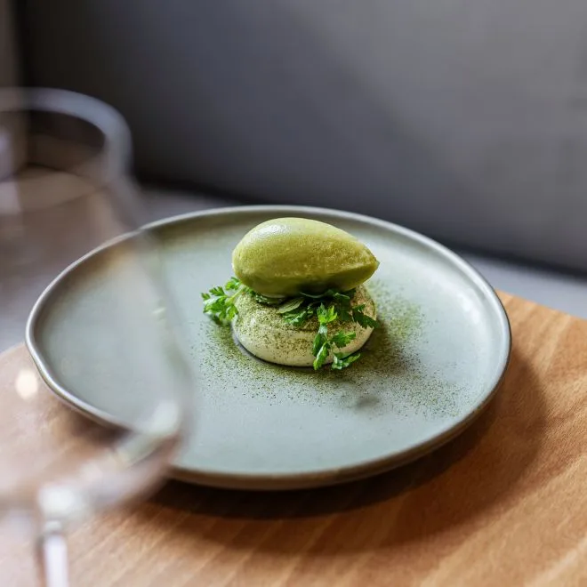 Dessert d’Antoine Gaudin, chef pâtissier d’OBBO